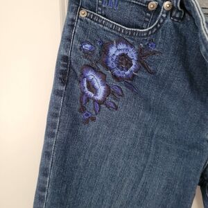 Ralph Lauren Blue Embroidered Women Jeans